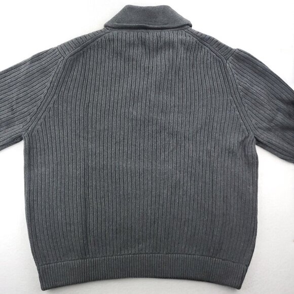 Duluth Trading Infantry Sweater High Shawl Neck Wool Blend Men's 3XL - Picture 4 of 10